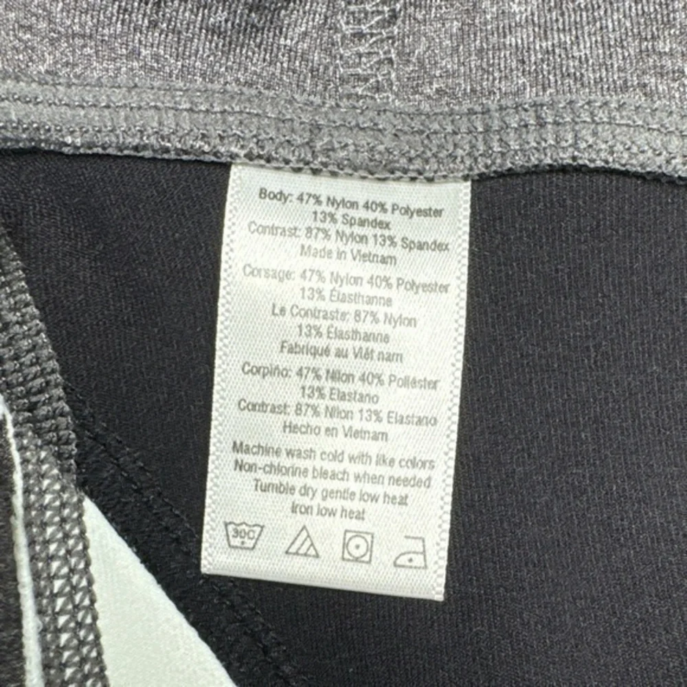 ALO Yoga Ascendant Colorblock Mesh‎ Panel Workout Leggings (Size Small)